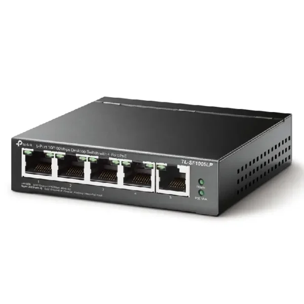 switch tp-link tl-sf1005lp 5 ports 10/100 mbps poe