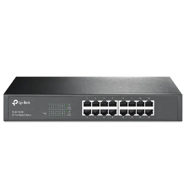 switch tp-link tl-sg1016d 16 ports 10/100/1000 mbps rackable