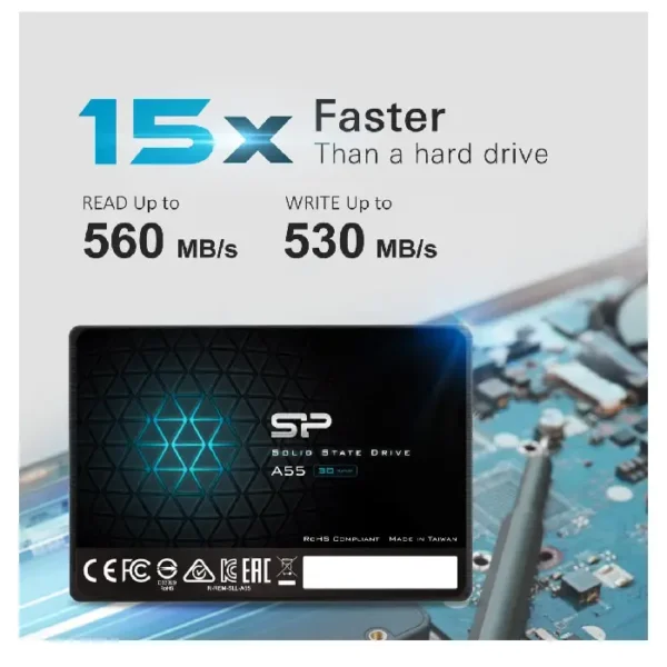 disque dur ssd siliconpower a55 512go