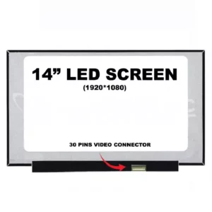 Afficheur 14" Led Slim 30 pin FHD nano sans Fixation