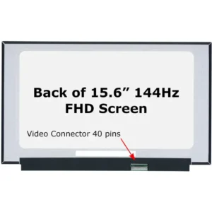 afficheur 15,6 led slim 40 pin full hd 144hz ips sans fixation