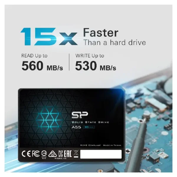 disque dur ssd siliconpower a55 1to