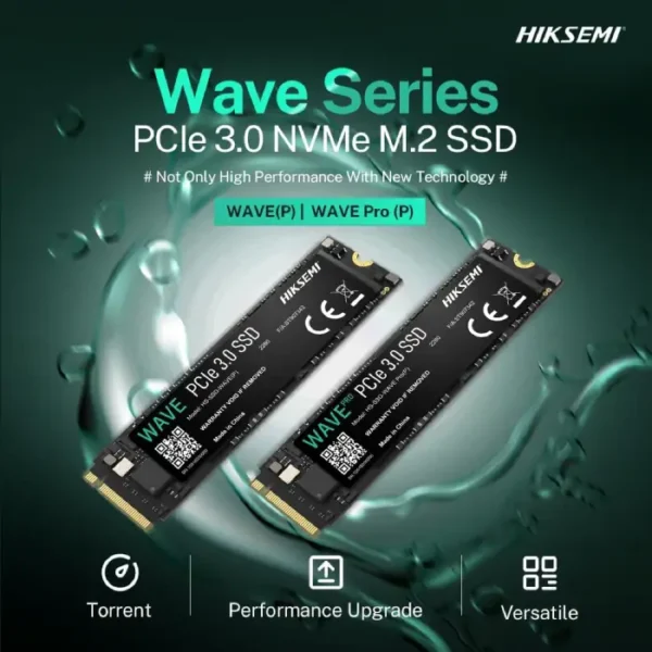 disque dur ssd pcie hiksemi wave pro 256go